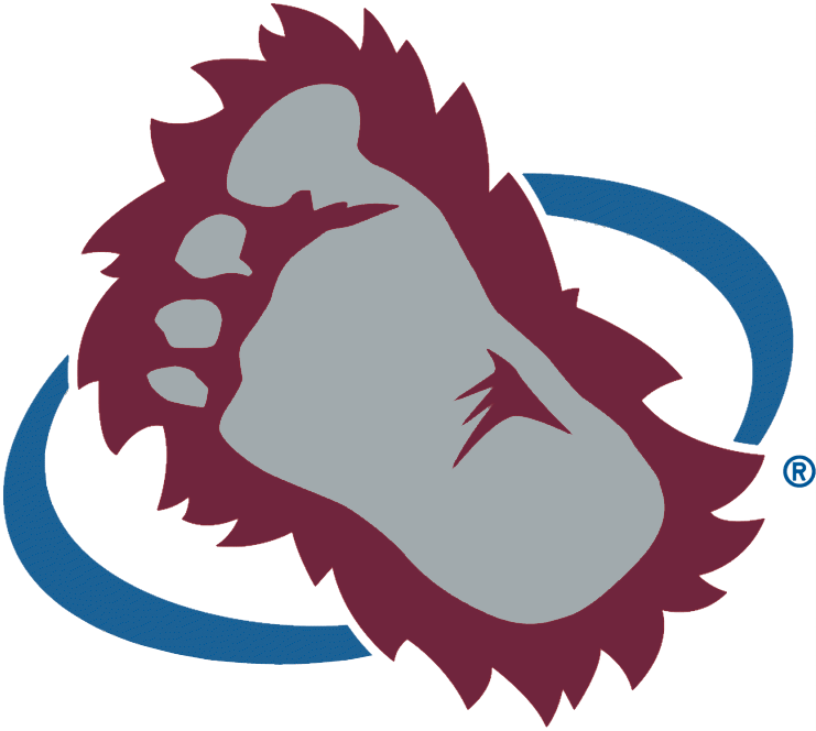 Colorado Avalanche 1999-2015 Secondary Logo fabric transfer